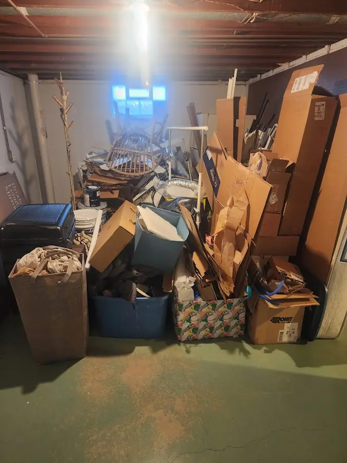 Roll-off dumpster container at job site for Construction Dumpster Rental in Bolivar